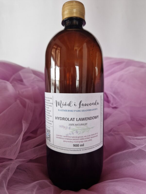 Hydrolat  lawendowy 900ml - opakowanie ekonomiczne